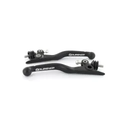 Holeshot, Brake/Clutch Lever Set, BLACK