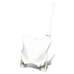 Cycra, Stadium Front Number Plate, WHITE