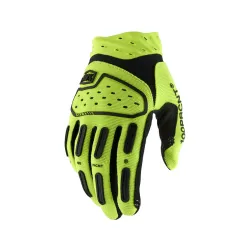 100%, AIRMATIC 2 Gloves Flo Yellow, ADULT, NEON YELLOW