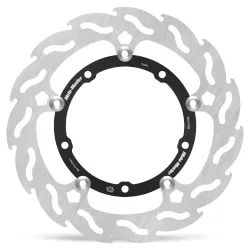 Moto-Master, Brake disc Flame Floating, 282mm, Right, FRONT