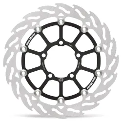 Moto-Master, Brake Disc Flame Floating 320mm, Right, FRONT
