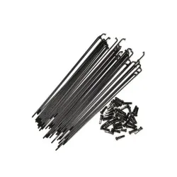 Haan Wheels, Spokes Set (Haan), FRONT, 21", BLACK