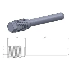 Moto-Master, Brake pad pin