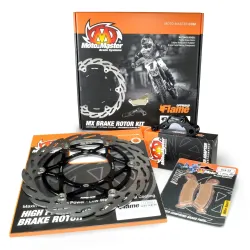Moto-Master, KIT Oversize 270mm, Adapter, Pads, FRONT