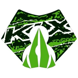 Trail Tech, X2 Graphic Sticker - KLX -, GREEN