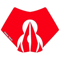 Trail Tech, X2 Graphic Sticker - Solid -, RED