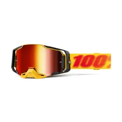 100%, ARMEGA Goggle Tetsu - Mirror Red Lens, ADULT