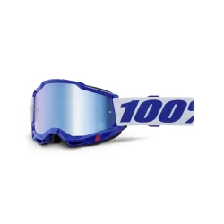 100%, ACCURI 2 Goggle Blue - Mirror Blue Lens, ADULT