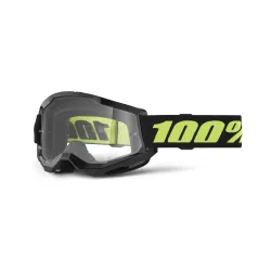 100%, STRATA 2 Goggle Solar Eclipse - Clear Lens, ADULT