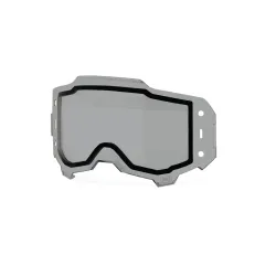 100%, ARMEGA/ARmatic FORECAST Replacement Lens - Dual Pane Smoke, ADULT