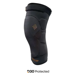 Shot, KNEE GUARDS RACE EVO D3O, ADULT, BLACK