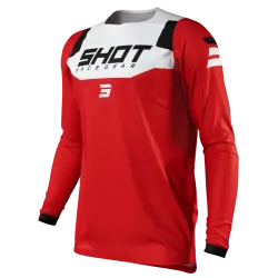 Shot, CONTACT  JERSEY CHASE, ADULT, M, RED