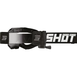 Shot, GOGGLES ASSAULT 2.0 SOLID BLACK ROLL-OFF, ADULT