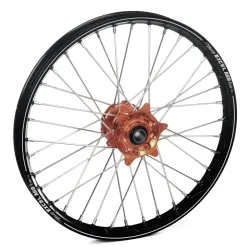 Haan Wheels, Complete Wheel A60, FRONT, 21", BLACK BRONZE