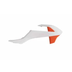 Rtech, Radiator Scoops, ORANGE WHITE