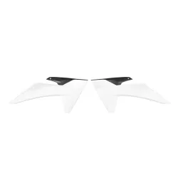 Rtech, Radiator Scoops, BLACK O.E.M WHITE