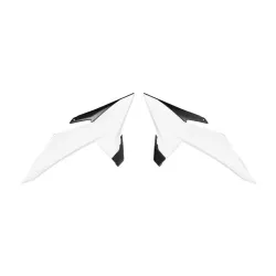 Rtech, Radiator Scoops, BLACK WHITE