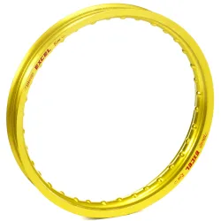 Haan Wheels, Excel Rim, FRONT, 14", YELLOW