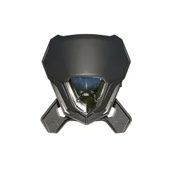 Rtech, Front Headlight V-Face 2.0, BLACK