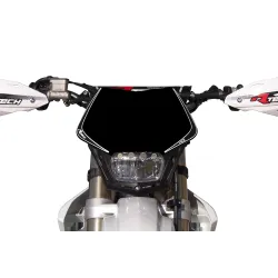 Rtech, Headlight V-Face FULL LED Black, BLACK