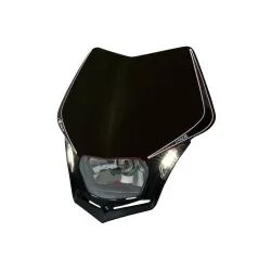 Rtech, Headlight V-Face LED, BLACK