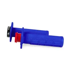 Rtech, R20 LOCK-ON GRIPS HALF WAFFLE, BLUE
