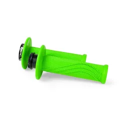 Rtech, R20 LOCK-ON GRIPS WAVE, GREEN NEON