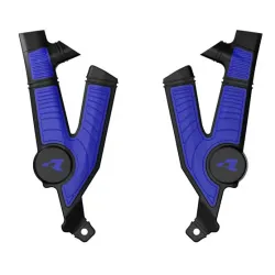Rtech, Frame Protectors, BLACK BLUE